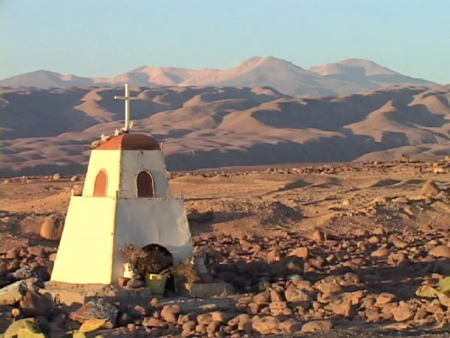Animita en el desierto