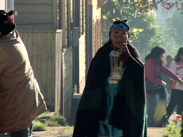 Mujer mapuche