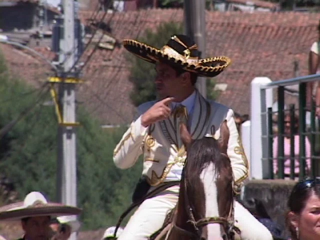Charro a caballo